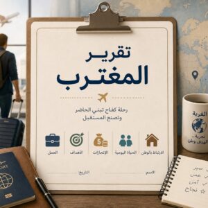 تقرير المغترب (مسار الغربة الفرص والأستقرار)